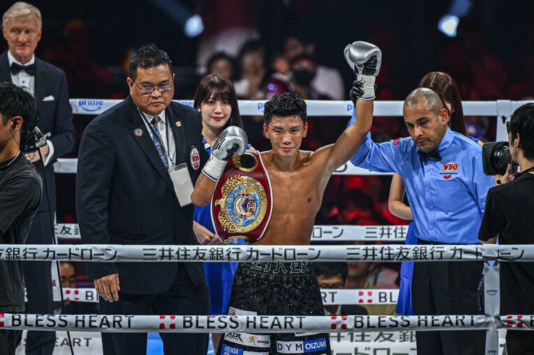 岩田翔吉vs.ハイロ・ノリエガ（WBO世界フライ級タイトルマッチ）©Takuya Sugiyama