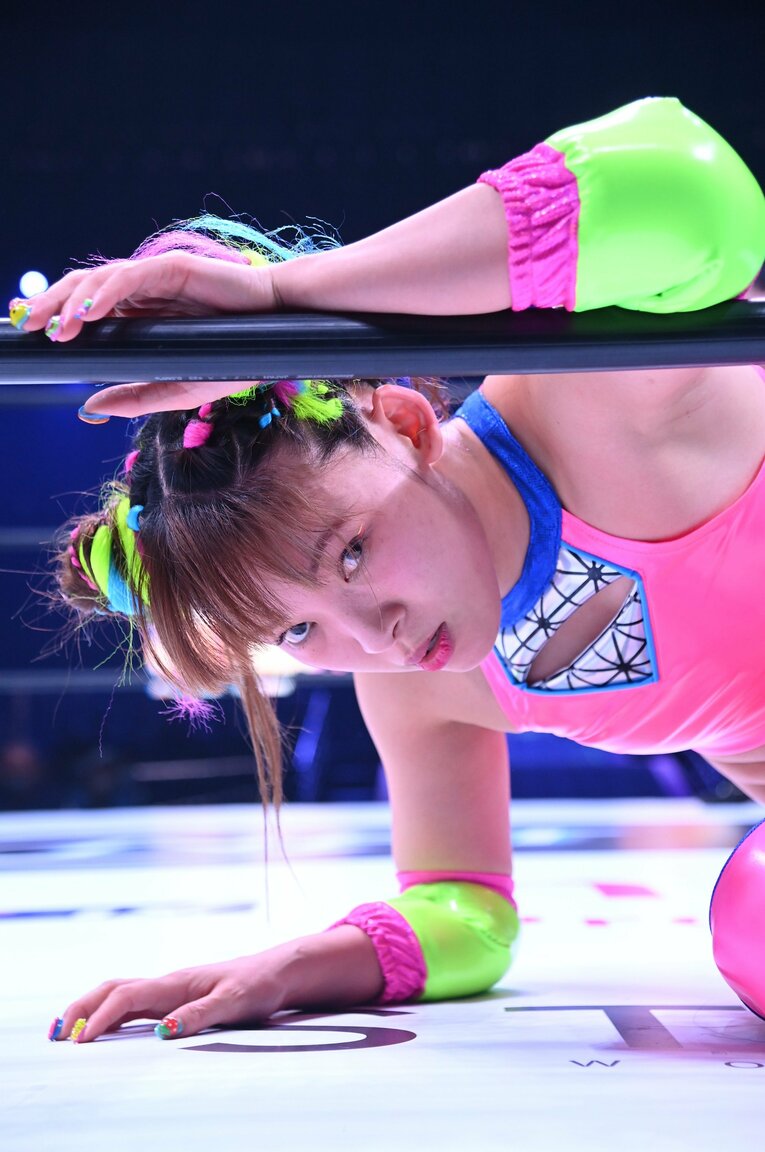 デビュー2戦目も敗れはしたが、プロレスへの真摯な覚悟が見える一戦だった　©STARDOM