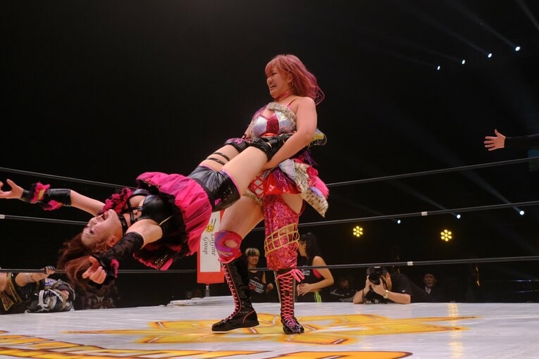 マリーゴールドの人気女子レスラー・後藤智香　©Norihiro Hashimoto