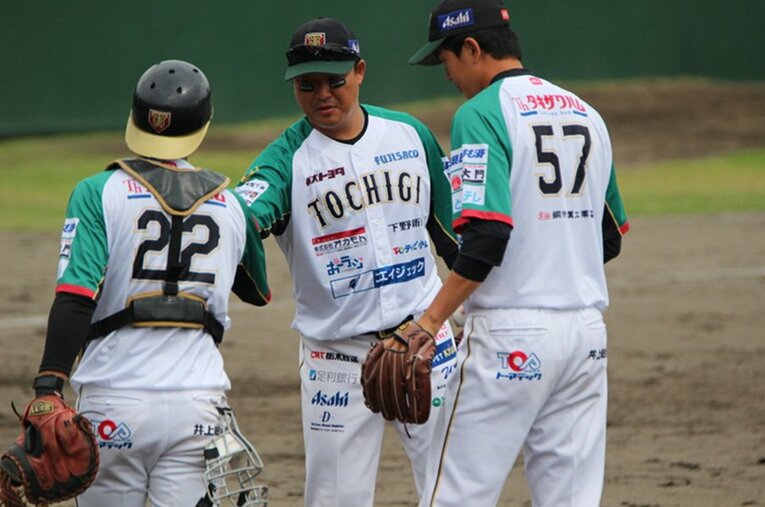 BCリーグ栃木でプレーした経験のある村田修一のように、NPBで実績を残した名選手が独立リーグに、というケースも増えている。 ／ photograph by Kou Hiroo