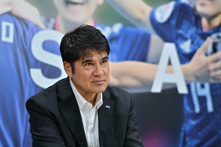 日本代表OB・OG会会長、大阪府サッカー協会会長も務める　©️Hideki Sugiyama