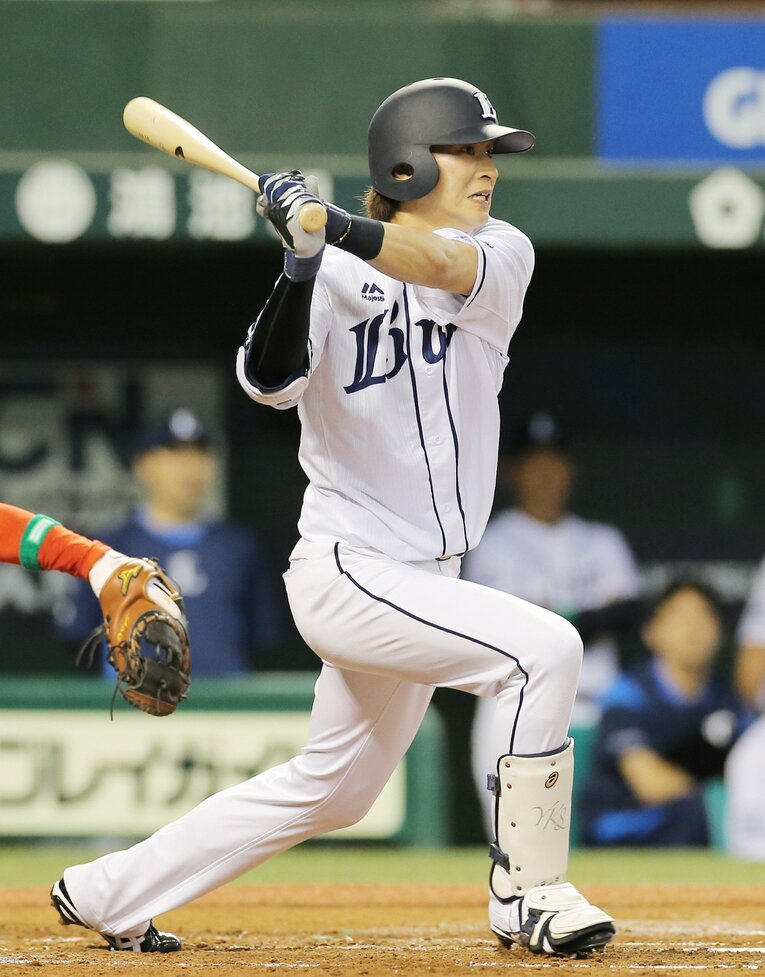 スイッチヒッターとして信念を持って取り組んでいた　©︎JIJI PRESS