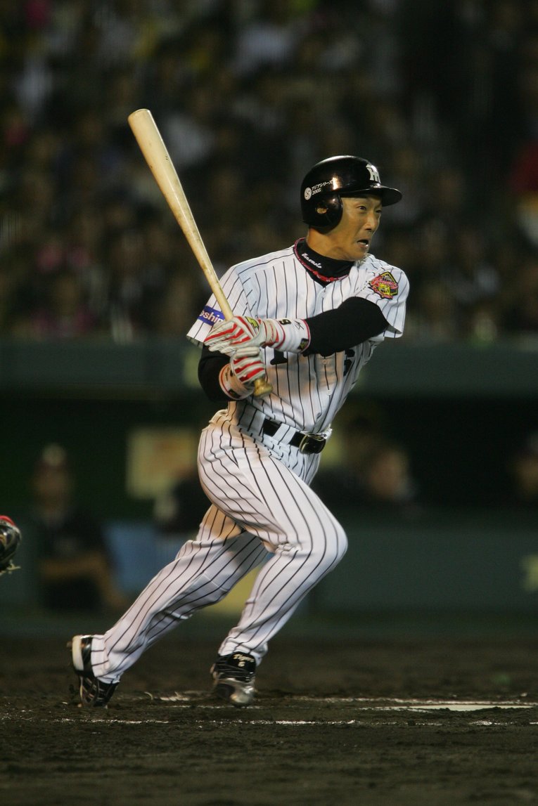 日本シリーズ千葉ロッテ戦（2005年）©Hideki Sugiyama