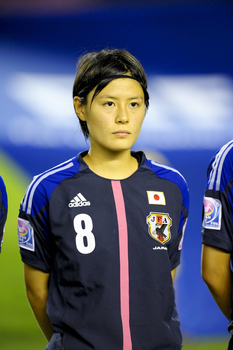 FIFA U-20女子ワールドカップに出場した当時18歳の猶本光（2012年）©︎Toshiya Kondo