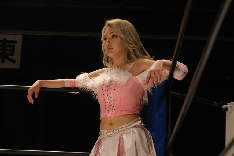 2022年3月のプロレスデビュー戦　©Norihiro Hashimoto