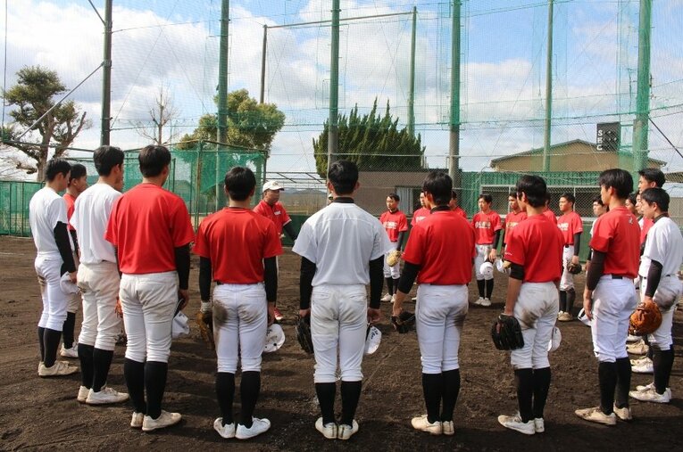 2年前、21世紀枠の候補校に挙がりながらも、出場を逃した小野高校。文武両道、昨秋は県8強など好成績を評価されていた　©Fumi Sawai