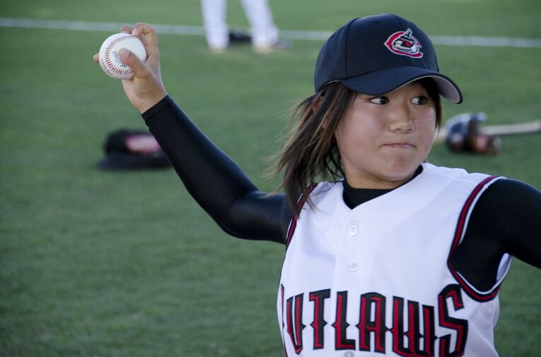 “ナックル姫”吉田えり　©Getty Images