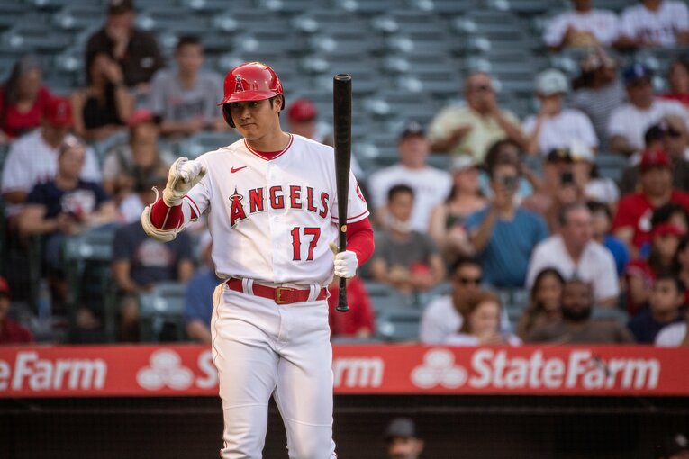 日本人としてイチロー氏以来20年ぶりのMLB最優秀選手賞（MVP）を獲得した大谷翔平。満票での©Nanae Suzuki