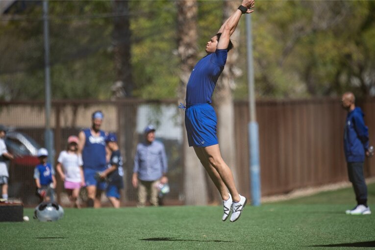 【こうして鍛えられている「翔平さんの肉体美」】全11枚中の5枚目　©Nanae Suzuki