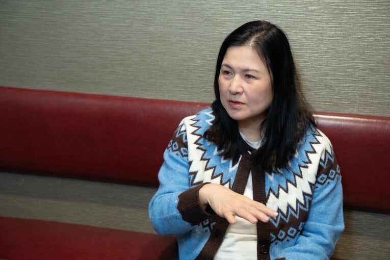 現在はアメリカで暮らす山崎五紀さん　©Shiro Miyake