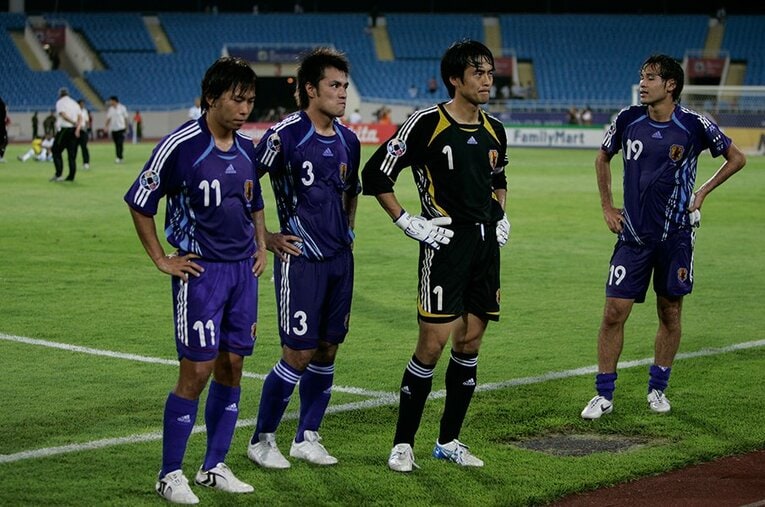 2007年　サウジアラビア戦 ／ photograph by Takuya Sugiyama