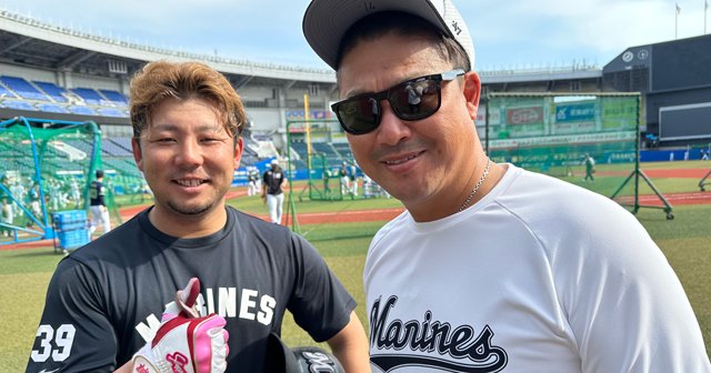 中田と坂本を見ろ」村田修一の助言で代打覚醒＆吉井監督もキャラ絶賛…“現役ドラフト組”ロッテ大下誠一郎（25歳）がベンチでも輝ける理由（2／4） -  プロ野球 - Number Web - ナンバー