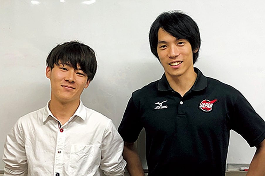 小林泰&梅澤優太(電子トレカの売買サービス)~スポーツの現場で働く“プロ”に直撃!~<Number Web> photograph by Satoshi Ashibe