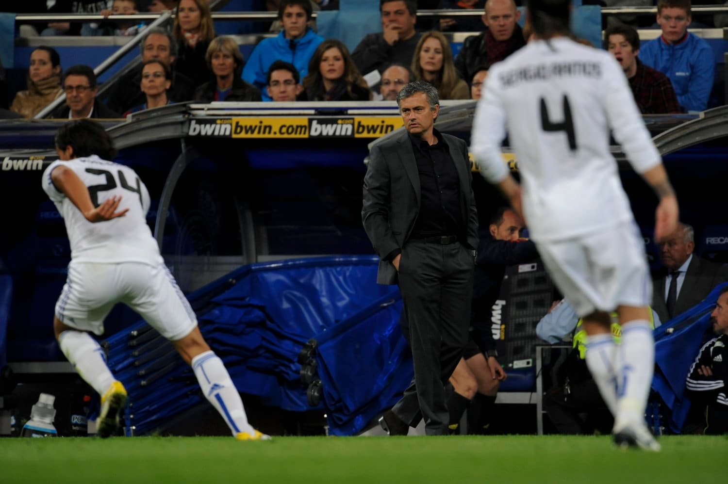 マドリーを率いた頃のモウリーニョ監督©Takuya Sugiyama