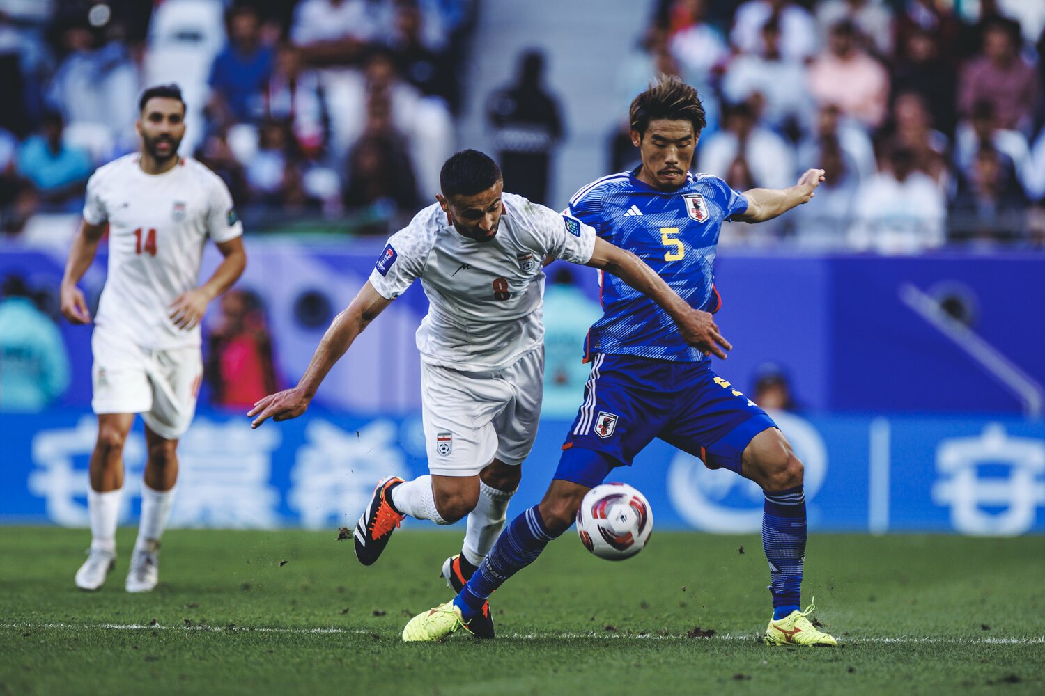 アジアカップ、イラン戦では守田のゴールで先制したものの逆転負けを喫した ©︎Kiichi Matsumoto