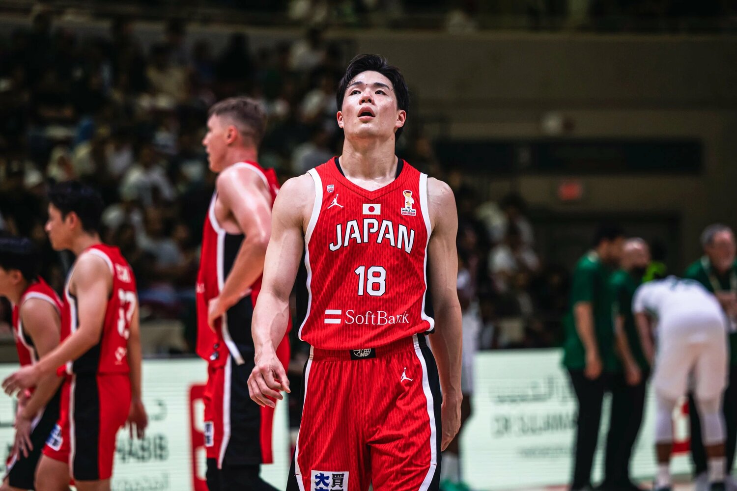 ディフェンス面で活躍を見せた馬場 ©FIBA