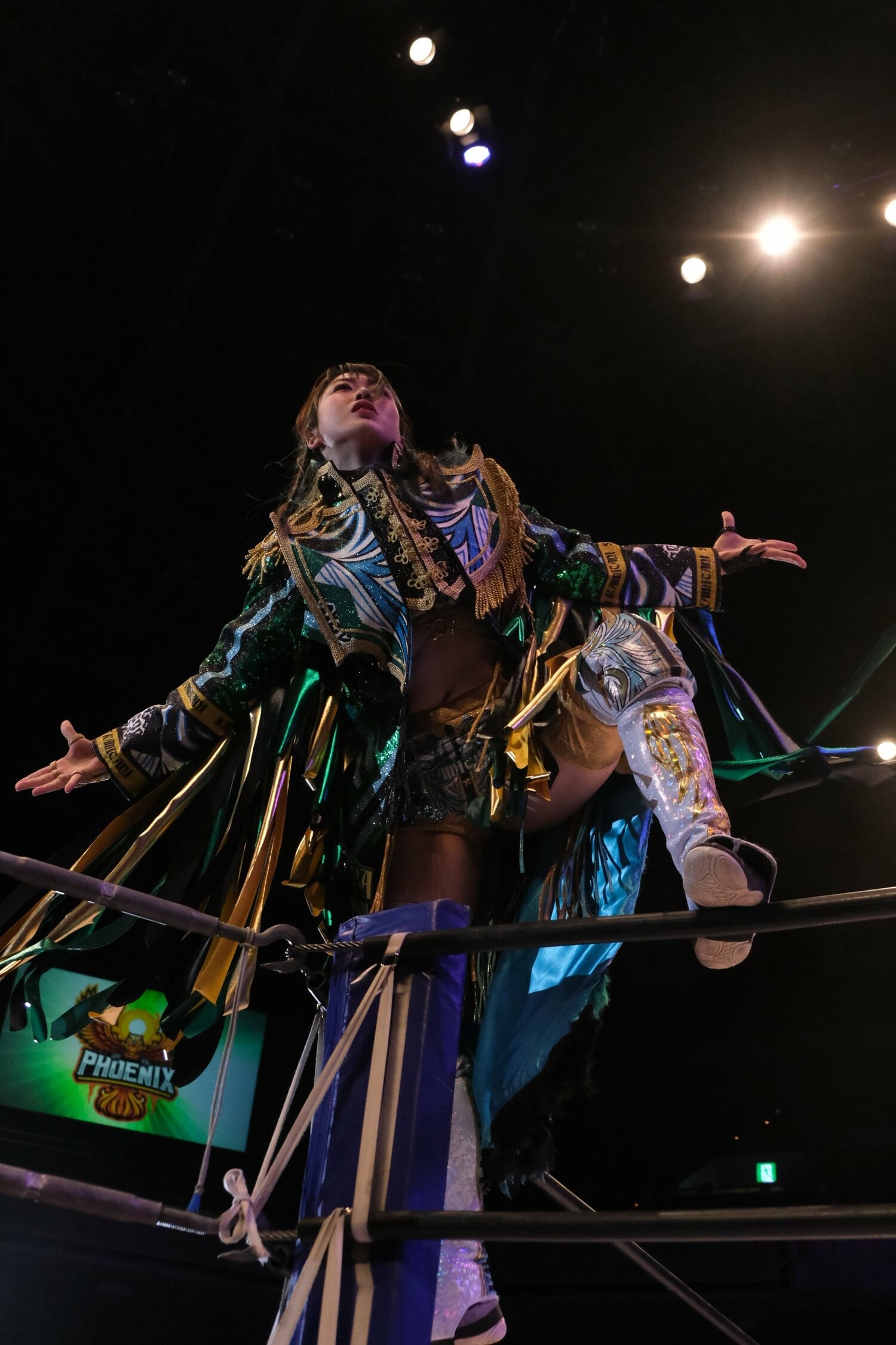 両国大会の中野たむ戦に登場した上谷沙弥