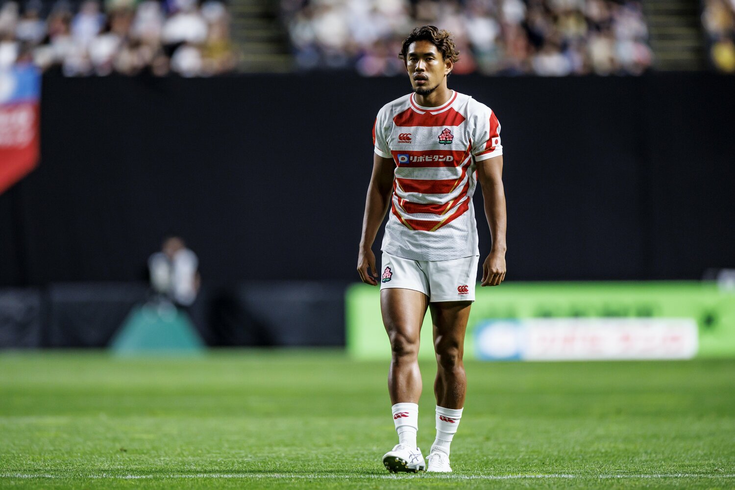 W杯前のサモア戦では先発していた山中。「左足のキック」の出番はあるか　©︎Kiichi Matsumoto