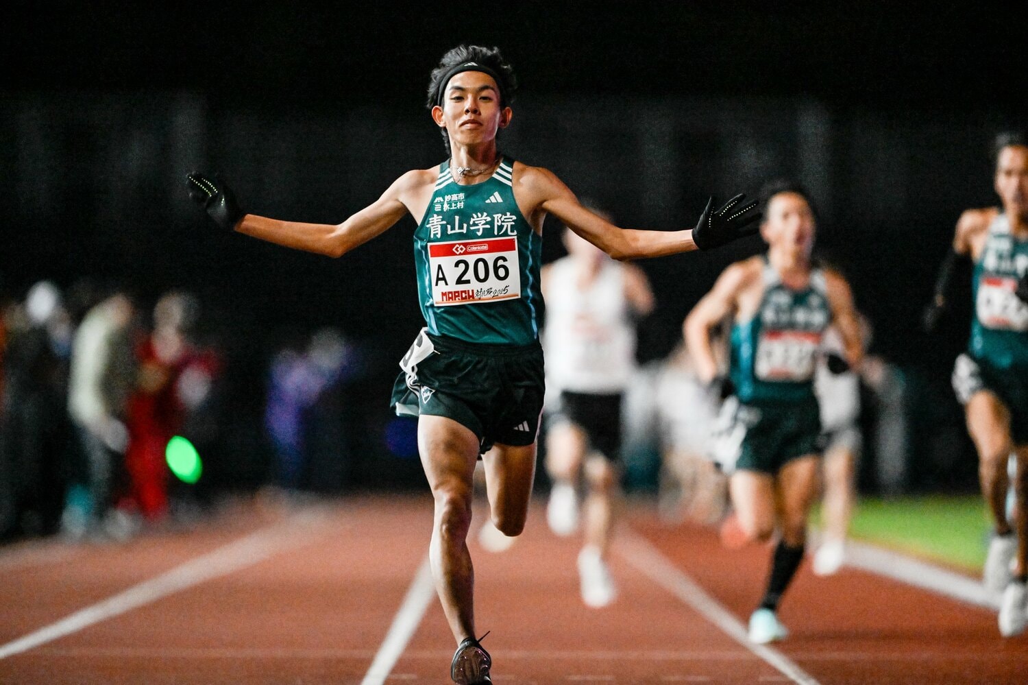 MARCH対抗戦で力を見せた黒田朝日。ご存知の通り、箱根の山でも凄まじい記録を打ち立てた　©Nanae Suzuki