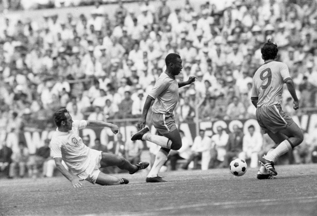 70年W杯チェコスロバキア戦 ©Getty Images