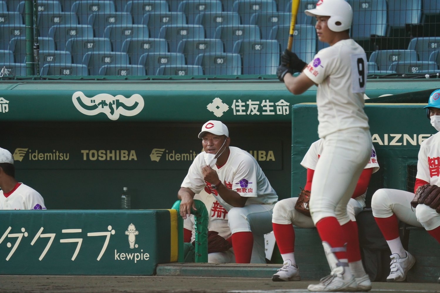 決勝戦での中谷監督