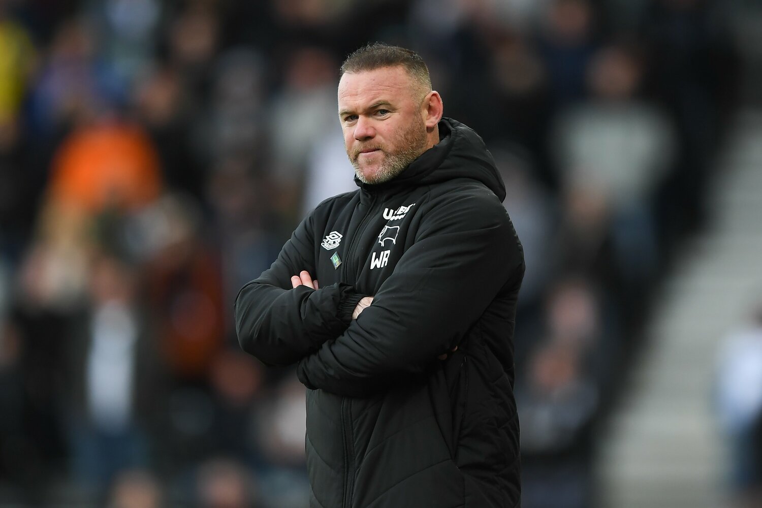 昨季途中にダービーの監督に正式に就任したルーニー。36歳ながら貫禄を漂わせている©Getty Images