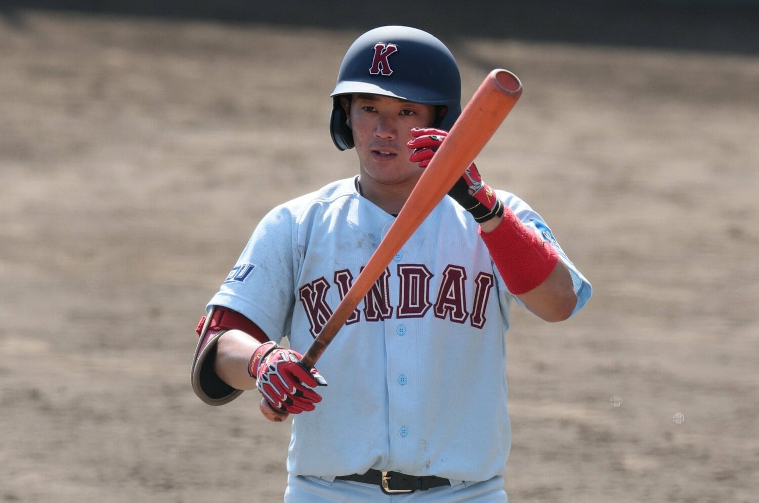 広島から3位指名を受けた勝田。163cmの身長は入団すればNPB最小となる　©Shigeki Yamamoto