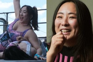 【＃デカ女ブームで話題の人】「やせたら可愛いのに」世間の声との闘い…“プラスサイズモデル”も務める女子レスラー・まなせゆうなの思い「ありのままの自分を愛せばいい」