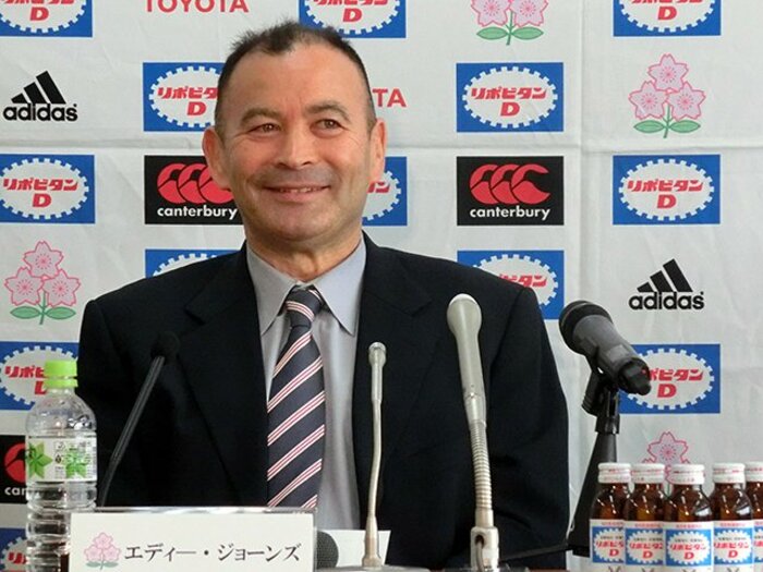 災い転じて福となるか。エディが見せた変わらぬ意志。~ラグビー代表監督の劇的な復帰~<Number Web> photograph by Nobuhiko Otomo