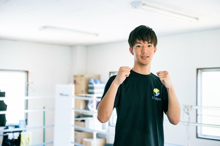 東京大学ボクシング部・伊藤朝樹　©︎Nanae Suzuki