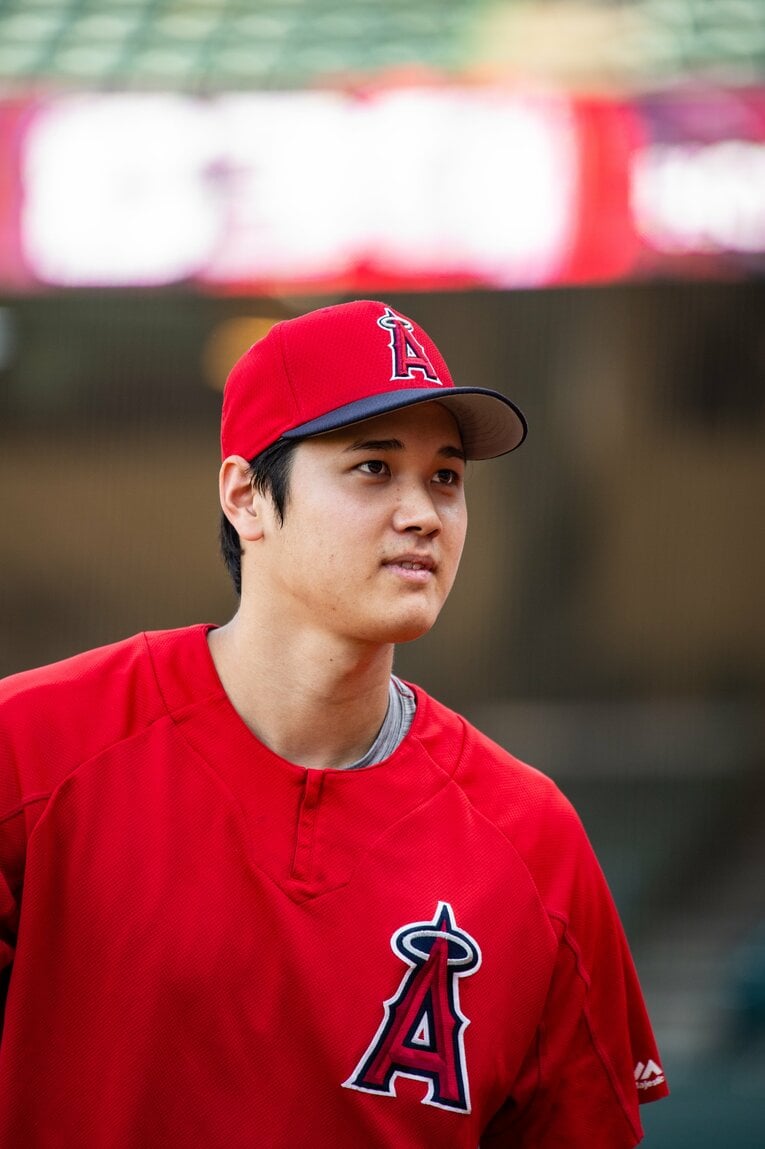 プロ7年目、メジャー2年目（2019年）の大谷翔平　©BUNGEISHUNJU