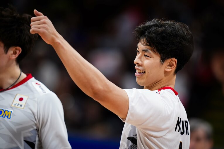 宮浦健人（VNLフランス戦）　©︎Volleyball World
