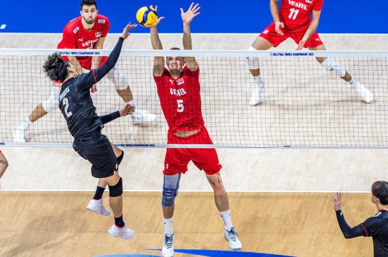 バレーボール世界選手権・トルコ戦　©︎Volleyball World