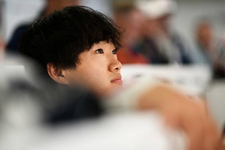 日本GPの角田裕毅　©Getty Images / Red Bull Content Pool