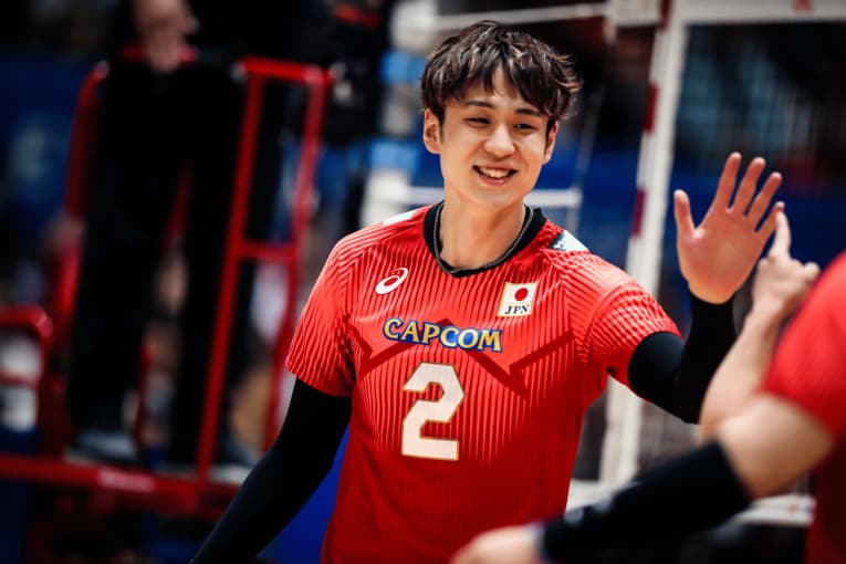 2023年ネーションズリーグ イラン戦　©︎FIVB