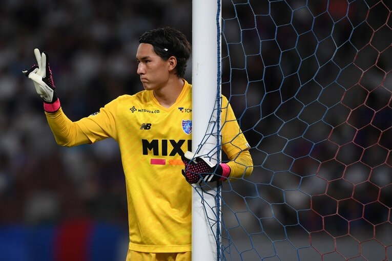 FC東京で正GKのポジションをつかんだ20歳の野澤大志ブランドン　©Masashi Hara/Getty Images