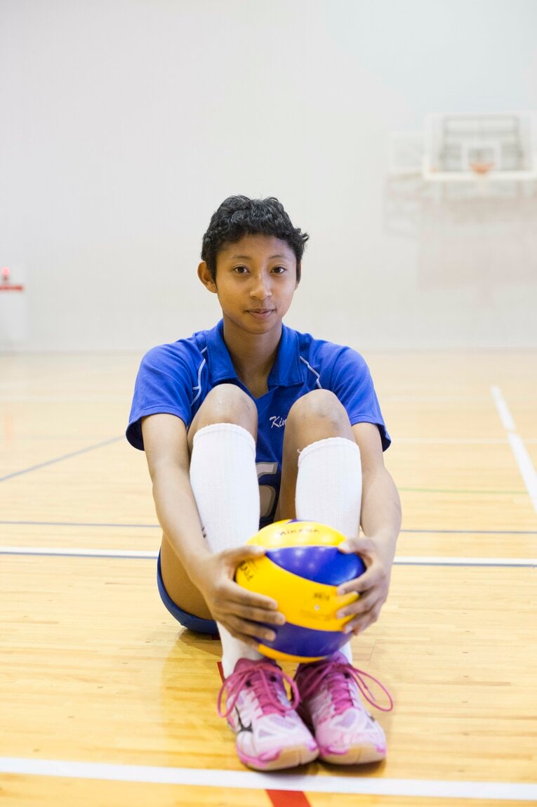 Number872号に登場した当時高校1年生の宮部藍梨（2015年2月）©︎Asami Enomoto