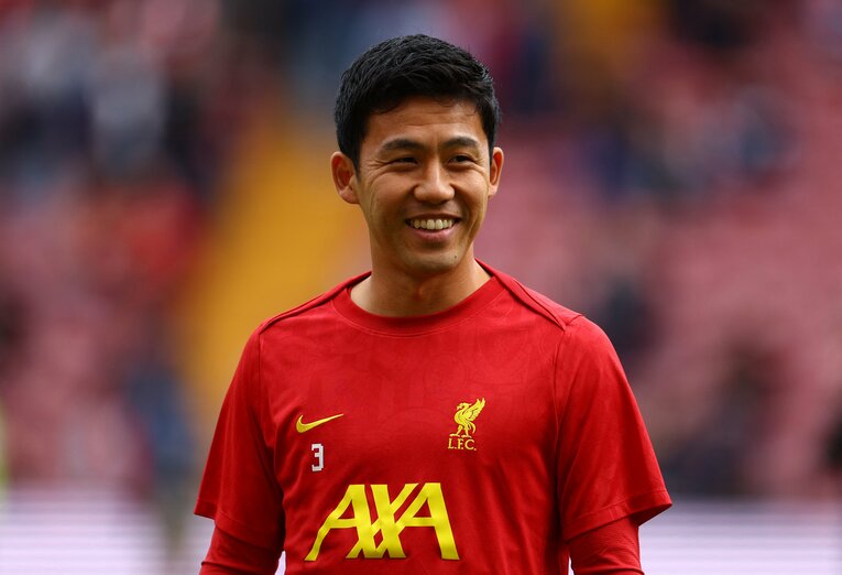 リバプールで2シーズン目を迎えた遠藤航（31歳）。競争の激しい名門クラブでのサバイバルについて語った ／ photograph by AFLO