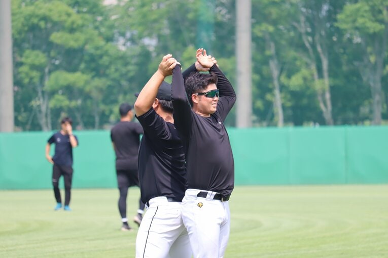 現在の二橋さん。今季から三菱重工East→Westに移籍し、30歳となったいまも現役を続けている　©Genki Taguchi