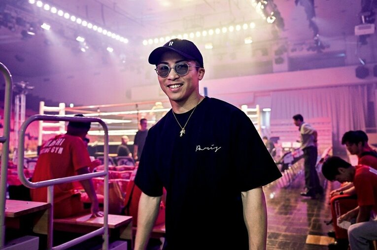 Number最新号のインタビューで今後の展望を明かした井上尚弥 ／ photograph by Hiroaki Yamaguchi