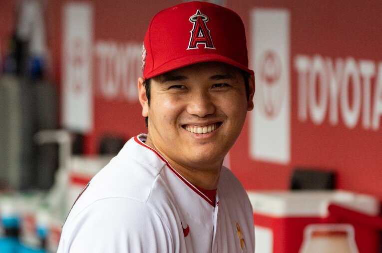 2021年のスポーツ界の話題を独占したといっても過言でない大谷。その姿をメディアに見かけない日はなかった ／ photograph by Nanae Suzuki