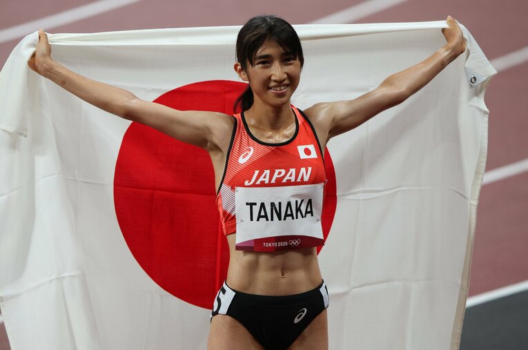 東京オリンピックでは1500ｍで日本人初となる入賞を果たした田中希実。前人未到の偉業は、一方でその後のプレッシャーにも繋がっていった ／ photograph by JMPA