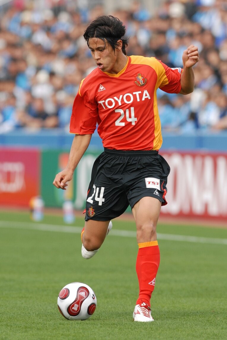 名古屋時代の本田圭佑（2007年）　©︎Masashi Hara/Getty Images