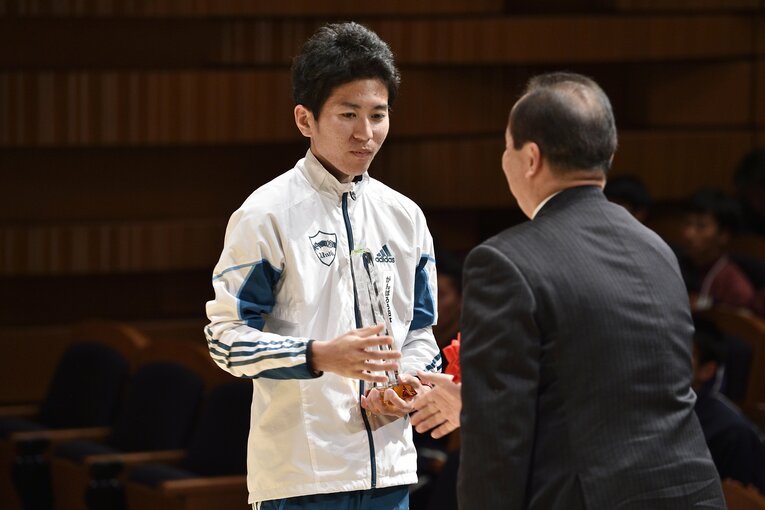 92回箱根駅伝で優勝に貢献した中村祐紀　©Hirofumi Kamaya