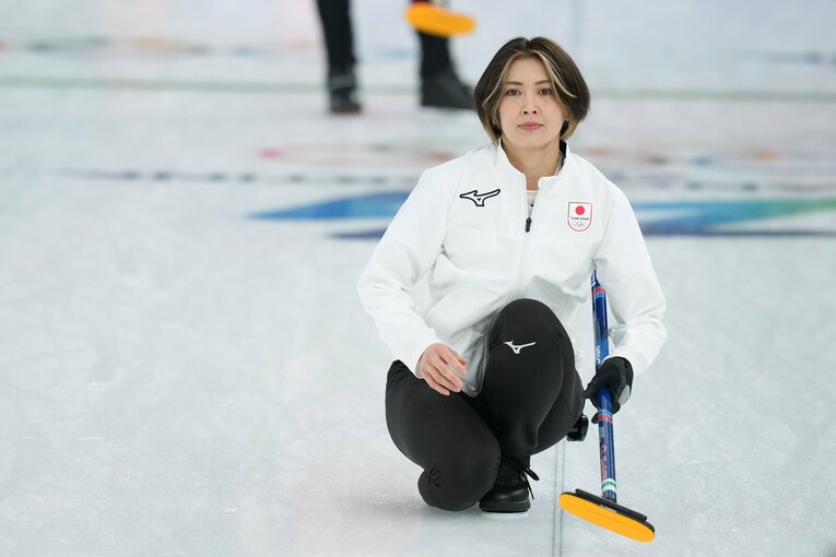 スキップの吉村紗也香　©Tsutomu Kishimoto/JMPA