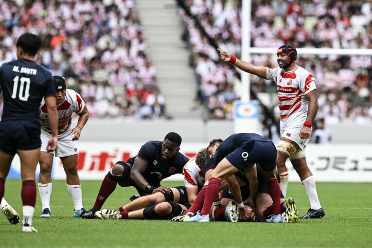 第二次エディー・ジョーンズHC体制の初陣となったイングランド戦　©Asami Enomoto