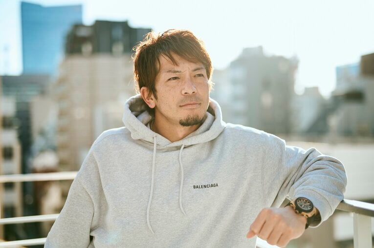 2021年オフ撮影の松田　 ©Ichisei Hiramatsu