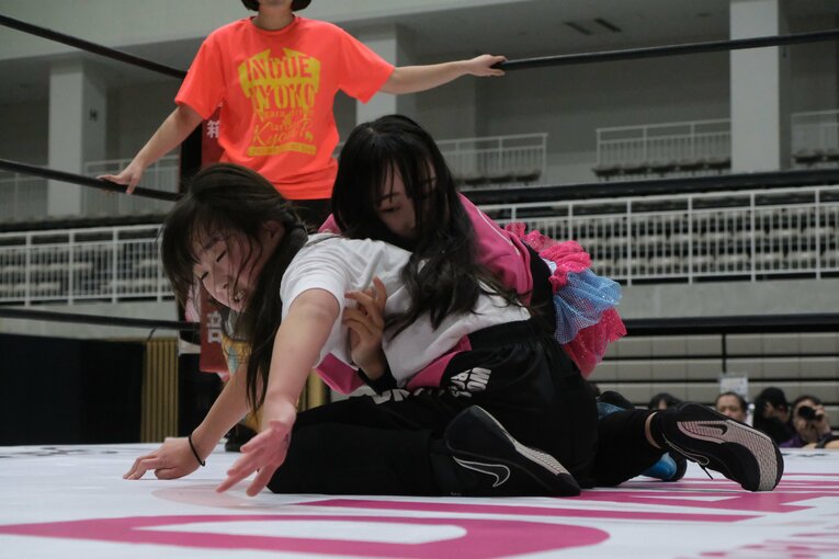 ディアナの“小学生レスラー”NENE　©Norihiro Hashimoto