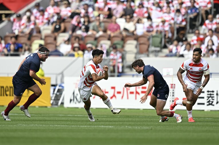 第二次エディー・ジョーンズHC体制の初陣となったイングランド戦　©Asami Enomoto