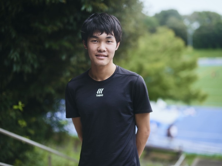 慶應大4年の森内拓人　©Yuki Suenaga
